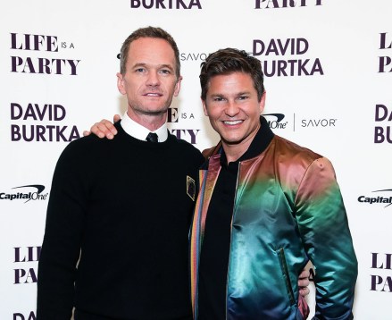 Neil Patrick Harris and David Burtka
'Life is A Party Cookbook' by David Burtka launch, New York, USA - 15 Apr 2019