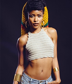 Simone Battle of the band G.R.L. at The Beverly Hilton in Beverly Hills, Calif. Battle was found dead in her West Hollywood, Calif., home Friday morning, Sept. 5, 2014. Battle gained notoriety through performances on the television show "X Factor," and her band G.R.L. had been signed by mega-hit maker Dr. Luke. The Los Angeles County Coroner's Department says an autopsy will be performed SundaySinger Found Dead, Beverly Hills, USA