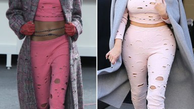 Kim Kardashian's Hole Top & Pants V. Cara Delevingne: Who Wore Chanel  Better? – Hollywood Life