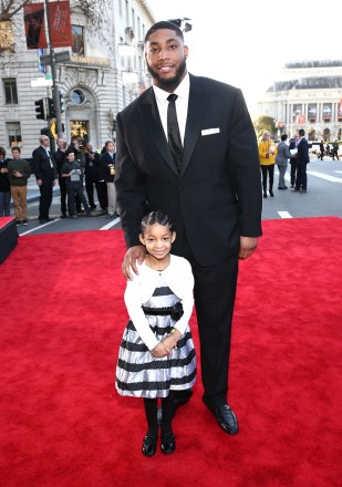 Devon Still of the Houston Texans and Leah Still arrive at the 5th annual NFL Honors at the Bill Graham Civic Auditorium, in San Francisco
5th Annual NFL Honors - Red Carpet, San Francisco, USA - 6 Feb 2016