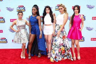 Kelsea Ballerini, from left to right, Normani Kordei, Lauren Jauregui, Dinah-Jane Hansen and Ally Brooke of Fifth Harmony arrive at the 2015 Radio Disney Music Awards at Nokia Theatre L.A. Live on Saturday, April, 25, 2015 in Los Angeles
2015 Radio Disney Music Awards, Los Angeles, USA