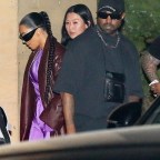 Kim Kardashian and Kanye West go to dinner together at Nobu in Malibu