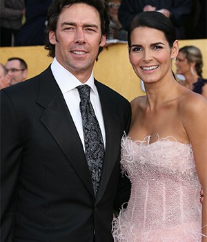 Jason Sehorn and Angie Harmon17th Annual Screen Actors Guild Awards, Arrivals, Shrine Auditorium, Los Angeles, America - 30 Jan 2011