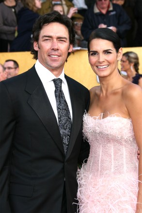 Jason Sehorn and Angie Harmon
17th Annual Screen Actors Guild Awards, Arrivals, Shrine Auditorium, Los Angeles, America - 30 Jan 2011