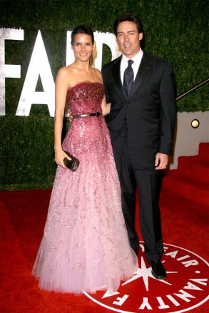 Angie Harmon and Jason Sehorn
82nd Annual Academy Awards, Vanity Fair Party, Los Angeles, America - 07 Mar 2010