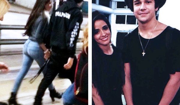 Austin Mahone Camila Cabello PDA