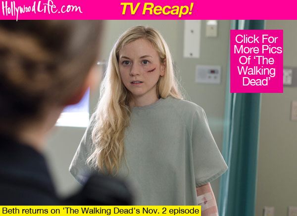 The Walking Dead Beth Escapes