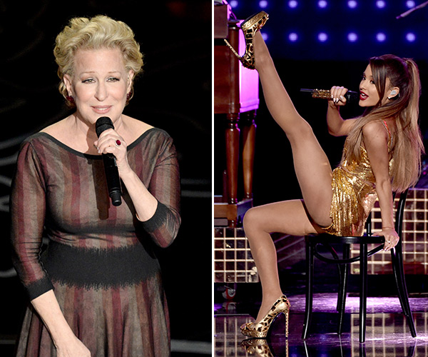 Gallers Ariana Grande Porn Captions - Bette Midler Disses Ariana Grande: You Don't Have To Be A 'Whore' â€“  Hollywood Life