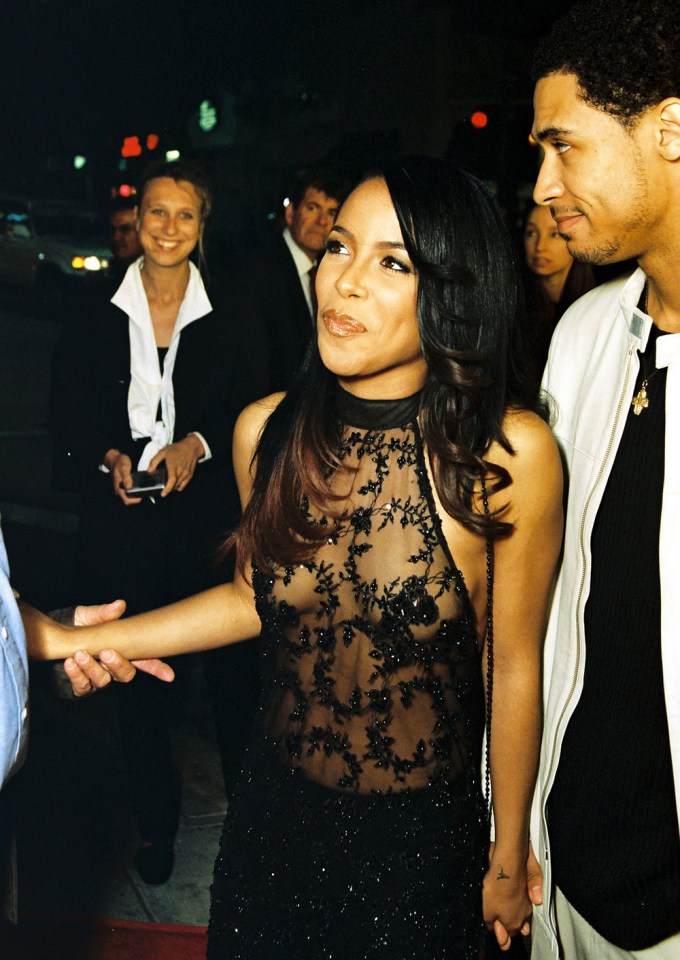 Aaliyah At The Premiere Of ‘Romeo Must Die’