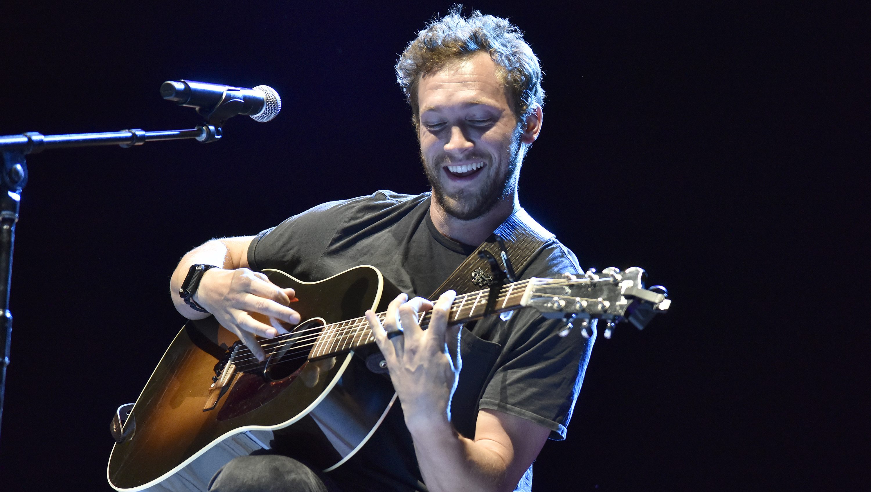 MURPHYS, CALIFORNIA - SEPTEMBER 09: Phillip Phillips performs at Ironstone Amphitheatre on September 09, 2021 in Murphys, California. (Photo by Tim Mosenfelder/Getty Images)