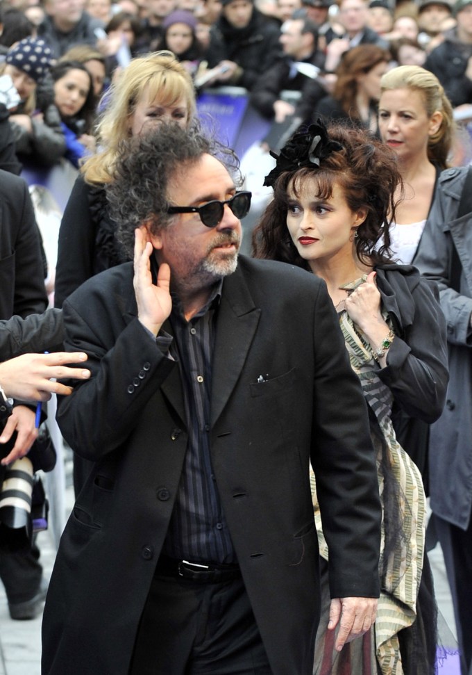 TIm Burton & Helena Bonham Carter At The ‘Dark Shadows’ Premiere