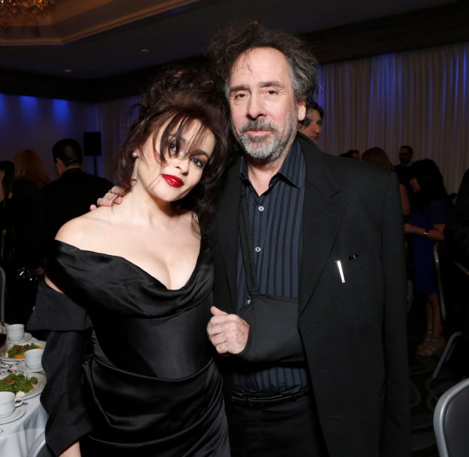 Helena Bonham Carter & Tim Burton At The LA Film Critics Association Awards