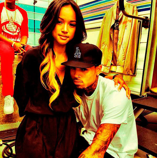 Karrueche Tran Chris Brown The Intimate Phone Call That Left Him In Tears Hollywood Life