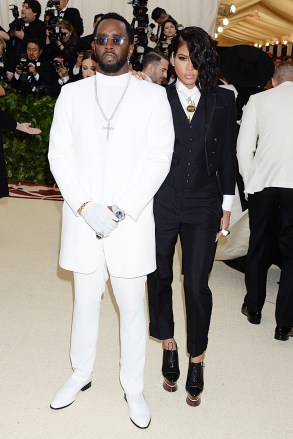 Sean Combs and Cassie Ventura
The Metropolitan Museum of Art's Costume Institute Benefit celebrating the opening of Heavenly Bodies: Fashion and the Catholic Imagination, Arrivals, New York, USA - 07 May 2018
2018 Costume Institute Benefit: Celebrating the opening of Heavenly Bodies: Fashion and the Catholic Imagination - Arrivals