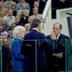 George H.W. Bush inauguration ceremony, Washington DC, USA - 20 Jan 1989