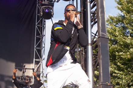 Jeremy Felton aka Jeremih seen at the 2016 Pitchfork Music Festival on Sunday, July 17, 2016 in Chicago. (Photo by Barry Brecheisen/Invision/AP)