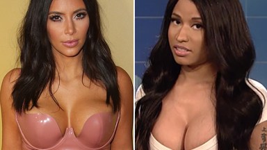 Kim Kardashian Nicki Minaj Saturday Night Live