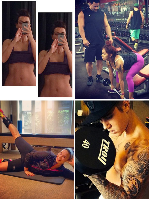 [pics] Kim Kardashian’s Body And More Fit Celebrities Get In Shape In 2014