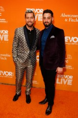Beverly Hills, CA - NOV 17: Lance Bass and Michael Turchin attend The Trevor Project's TrevorLIVE LA 2019 at the Beverly Hilton Hotel on November 17, 2019 in Beverly Hills CA. Credit: CraSH/imageSPACE/MediaPunch /IPX