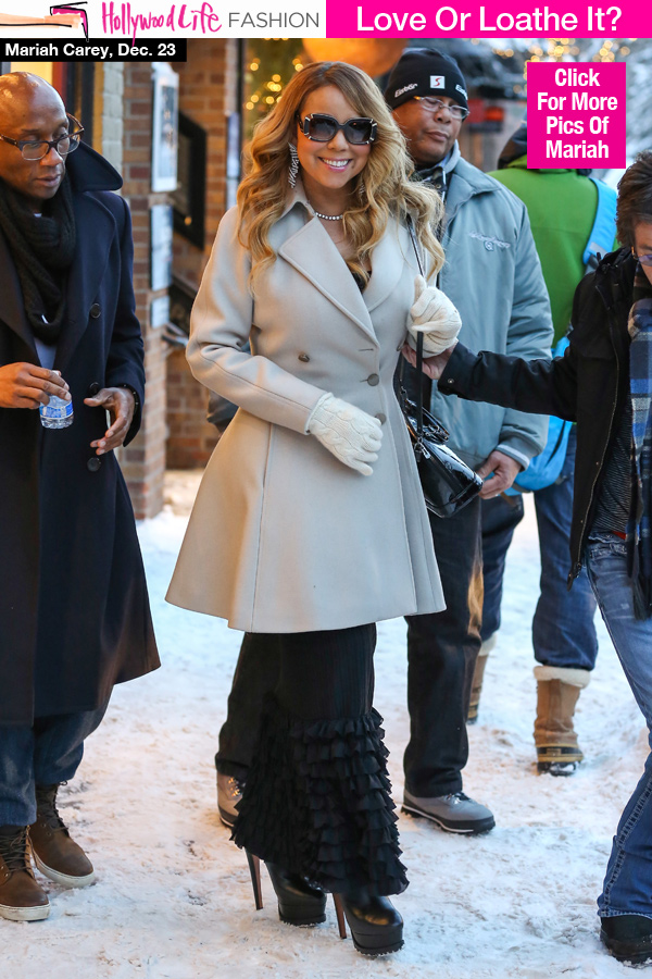 mariah heels snow aspen