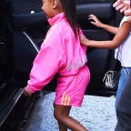 Kim Kardashian steps out with North West and Jonathan Cheban in New York City