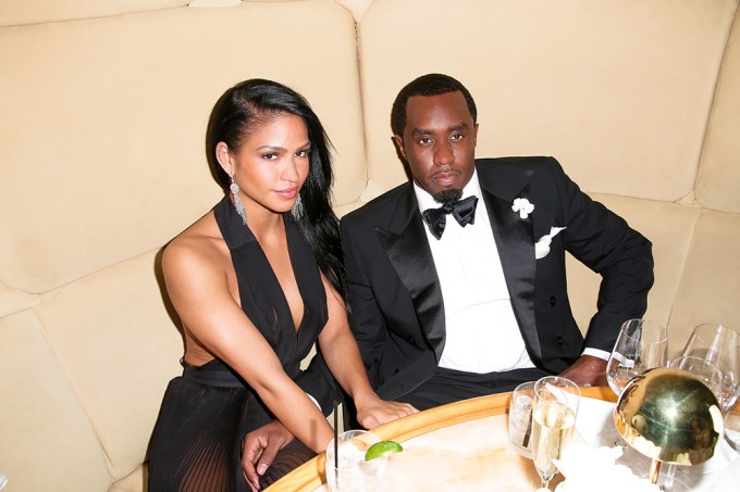 Cassie and Diddy at the 2015 Met Gala