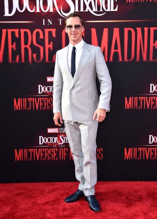 Benedict Cumberbatch arrives at the Los Angeles premiere of "Doctor Strange in the Multiverse of Madness," on at El Capitan Theatre
LA Premiere of "Doctor Strange in the Multiverse of Madness", Los Angeles, United States - 02 May 2022