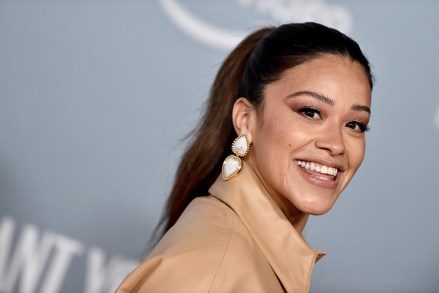 Los Angeles Premiere of Amazon Prime's "I Want You Back". ROW DTLA, Los Angeles, California. Pictured: Giselle Torres. EVENT February 8, 2022. 08 Feb 2022 Pictured: Gina Rodriguez. Photo credit: AXELLE/BAUER-GRIFFIN / MEGA TheMegaAgency.com +1 888 505 6342 (Mega Agency TagID: MEGA826717_001.jpg) [Photo via Mega Agency]