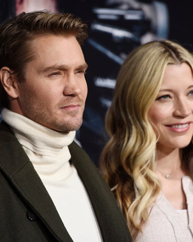 Actor Chad Michael Murray poses with his wife Sarah Roemer at the premiere of the film "John Wick: Chapter 2," at ArcLight Cinemas, in Los Angeles LA Premiere of "John Wick: Chapter 2" - Arrivals, Los Angeles, USA - 30 Jan 2017