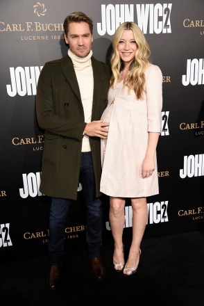 Actor Chad Michael Murray poses with his wife Sarah Roemer at the premiere of the film "John Wick: Chapter 2," at ArcLight Cinemas, in Los Angeles
LA Premiere of "John Wick: Chapter 2" - Arrivals, Los Angeles, USA - 30 Jan 2017