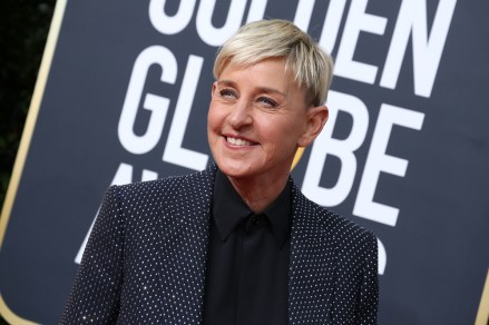 Ellen DeGeneres 77th Annual Golden Globe Awards, Arrival, Los Angeles, USA - 05/01/2020
