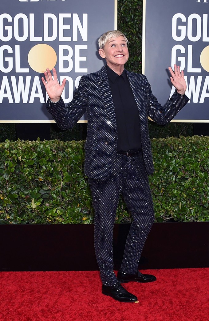 Ellen DeGeneres At The 77th Annual Golden Globe Awards