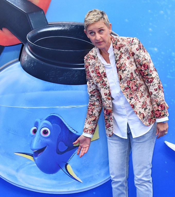 Ellen DeGeneres At The ‘Finding Dory’ Film Premiere