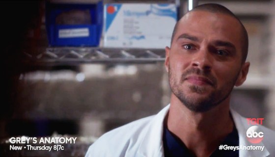 Grey's Anatomy Jackson April Baby Sick