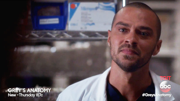 Grey's Anatomy Jackson April Baby Sick