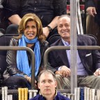 Celebrities attend the Buffalo Sabres vs New York Rangers hockey game