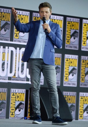 Jeremy Renner Marvel Studios Console, Comic-Con International, San Diego, USA - July 20, 2019
