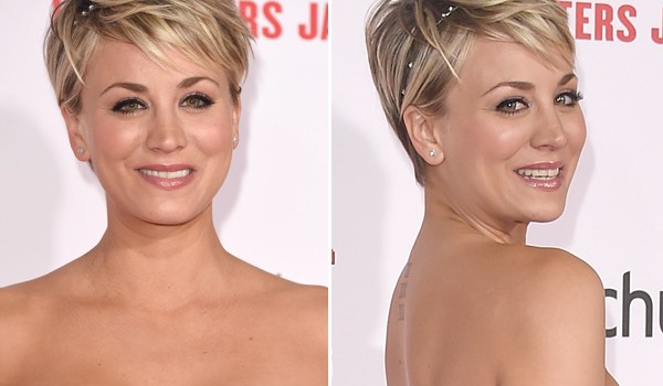 Kaley Cuoco S Makeup At The Wedding Ringer Premiere Pretty Beauty Hollywood Life The big bang theory actress took to instagram to reveal her new pixie cut hairstyle. makeup at the wedding ringer premiere