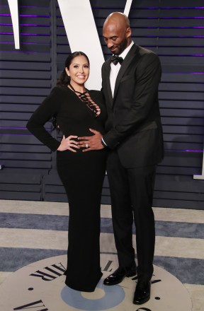 Kobe Bryant and Vanessa Laine
Vanity Fair Oscar Party, Arrivals, Los Angeles, USA - 24 Feb 2019