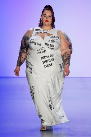 Tess Holliday on the catwalk
Chromat 10 show, Runway, Spring Summer 2020, New York Fashion Week, USA - 07 Sep 2019
