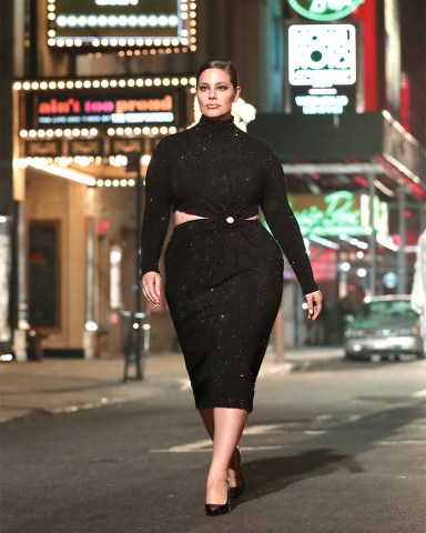 Bella Hadid and Naomi Campbell are among supermodels strutting their stuff down a New York City street for a new fashion campaign. The catwalk beauties showcased the Fall/Winter 2021 Michael Kors Collection in Manhattan's Theater District. Ashley Graham, Helena Christensen, Alek Wek, Carolyn Murphy and Irina Shayk also appear. The collection is said to be "an ode to a city and theatre community that was rebuilding". The campaign features looks from the MK40 Reissue Capsule, a collection of items inspired by the designer's archives. The capsule comprises 15 pieces, each featuring a unique QR code inside the garment that customers can scan to discover the history behind it. “This collection, and this campaign, is a celebration of the rebirth of city life—of stepping out, finding the joy in getting dressed, and making the streets your runway. It’s my fantasy night out in the Theater District,” the fashion designer said. The campaign was shot by Inez and Vinoodh for the brand. Credit - Courtesy of Michael Kors / MEGA. 20 Jul 2021 Pictured: Ashley Graham for Michael Kors. Photo credit: Courtesy of Michael Kors/MEGA TheMegaAgency.com +1 888 505 6342 (Mega Agency TagID: MEGA772711_004.jpg) [Photo via Mega Agency]