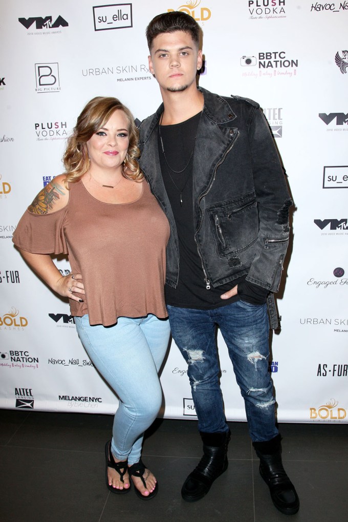 Catelynn & Tyler Baltierra At The VMA Gifting Experience
