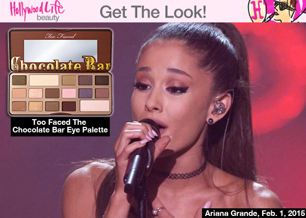 Ariana Grande On Jimmy Fallon Stunning Hair Makeup Post Super Bowl Hollywood Life