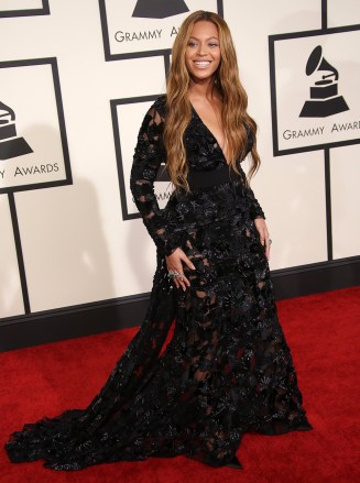 Beyonce Knowles
57th Annual Grammy Awards, Arrivals, Los Angeles, America - 08 Feb 2015