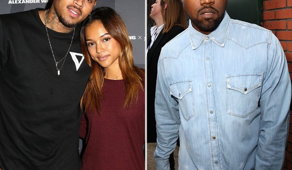 Kanye West Disses Chris Brown Karrueche Tran