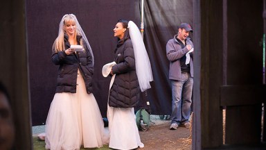 Glee Wedding Behind The Scenes