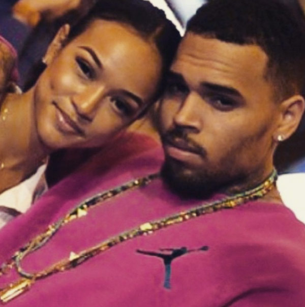 [PIC] Chris Brown’s Valentine’s Day With Karrueche Tran: He Posts