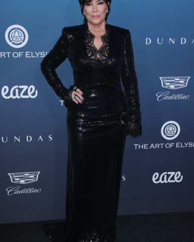 Kris Jenner
The Art of Elysium's 12th Annual Black Tie Event 'Heaven', Arrivals, Los Angeles, USA - 05 Jan 2019