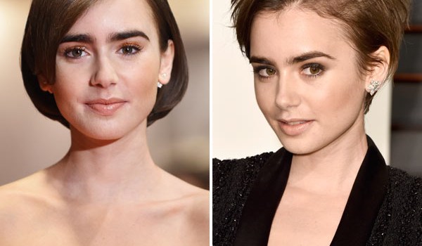 Lily Collins Haircut