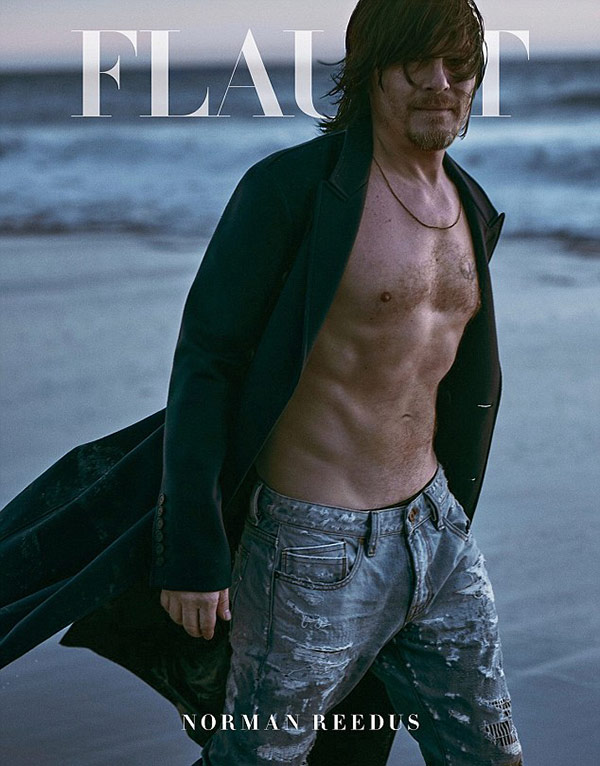 [PIC] Norman Reedus’s Abs ‘The Walking Dead’ Star Reveals In ‘Flaunt